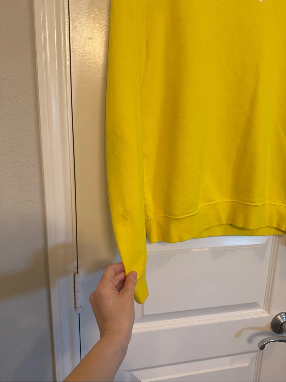 Nike Yellow Crewneck Sweatshirt